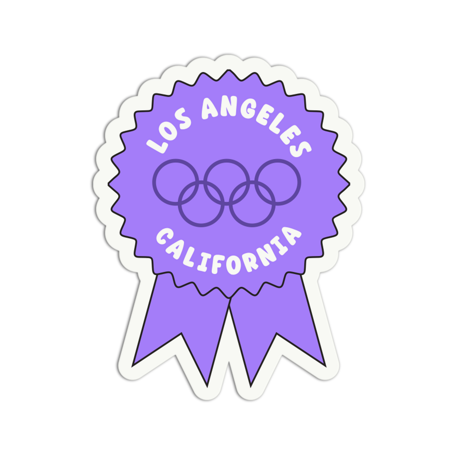 Champion’s Ribbon 2028 Olympics Sticker