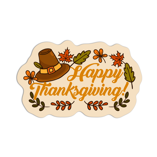 Happy Thanksgiving Sticker