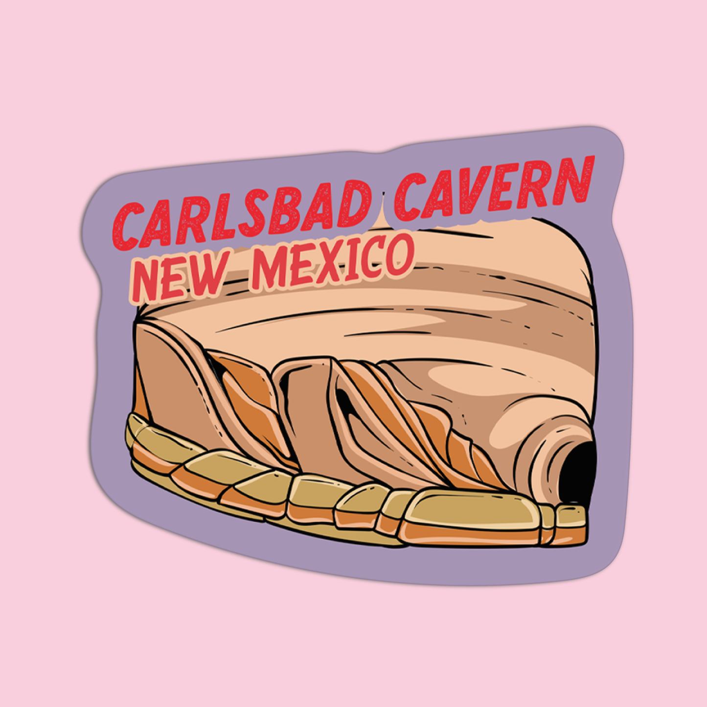 New Mexico Carlsbad Cavern Sticker