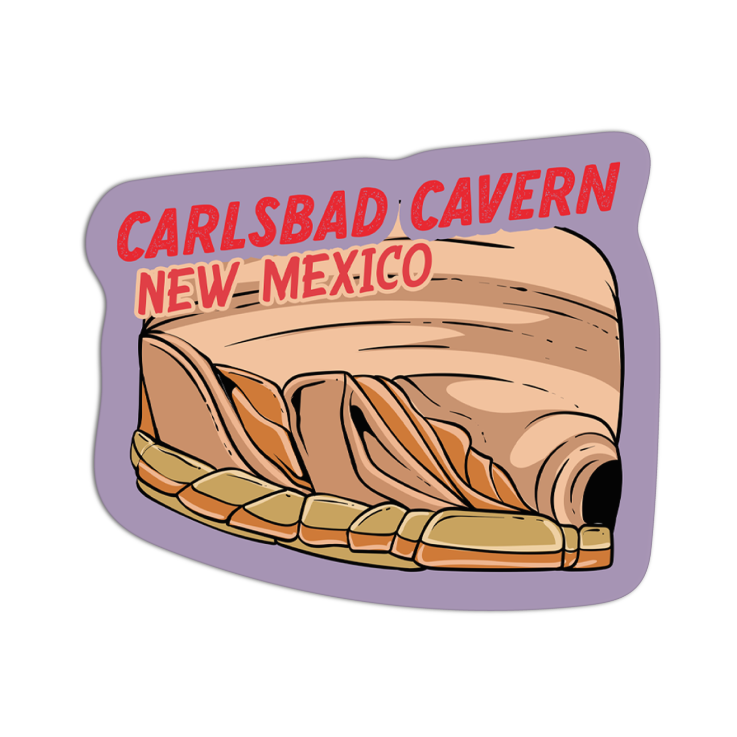 New Mexico Carlsbad Cavern Sticker