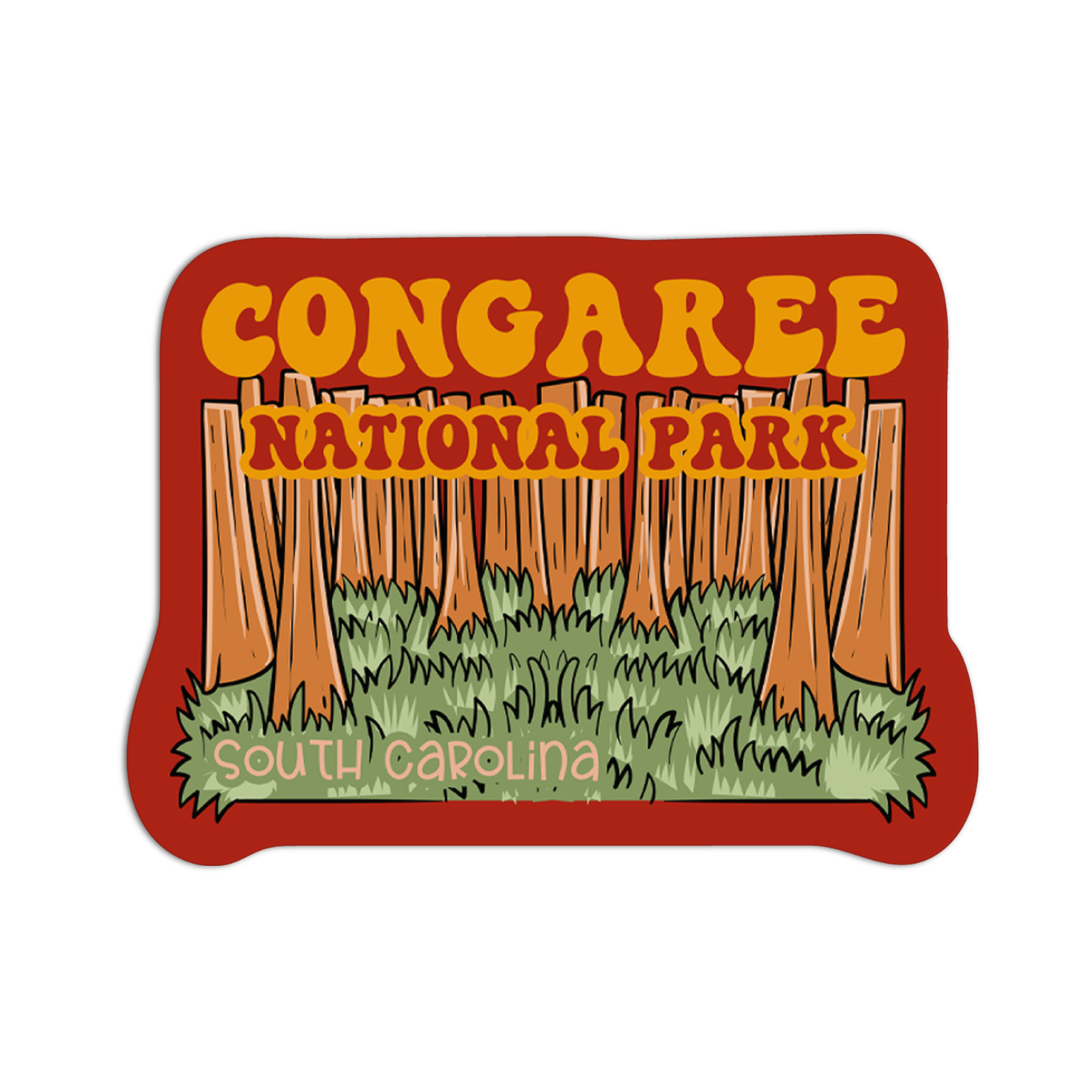 South Carolina Congaree National Park Sticker