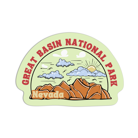 Nevada Great Basin National Park Sticker