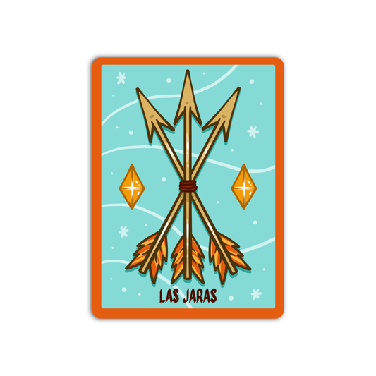 Las Jaras Loteria Mexican Sticker
