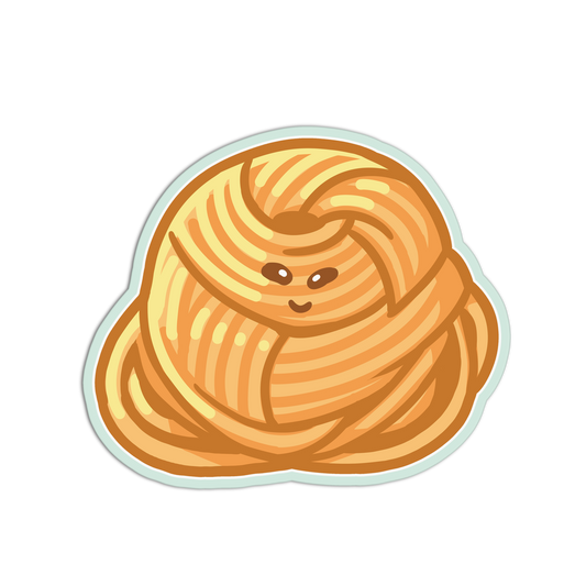 Giggling Angel Hair Pasta Stickers