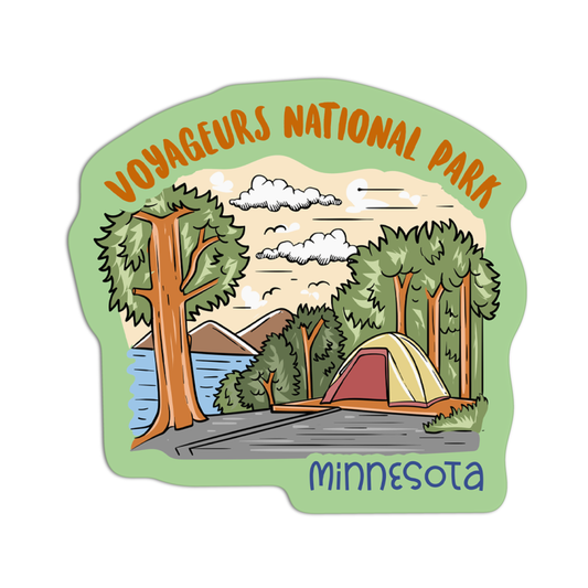 Minnesota Voyageurs National Park Sticker