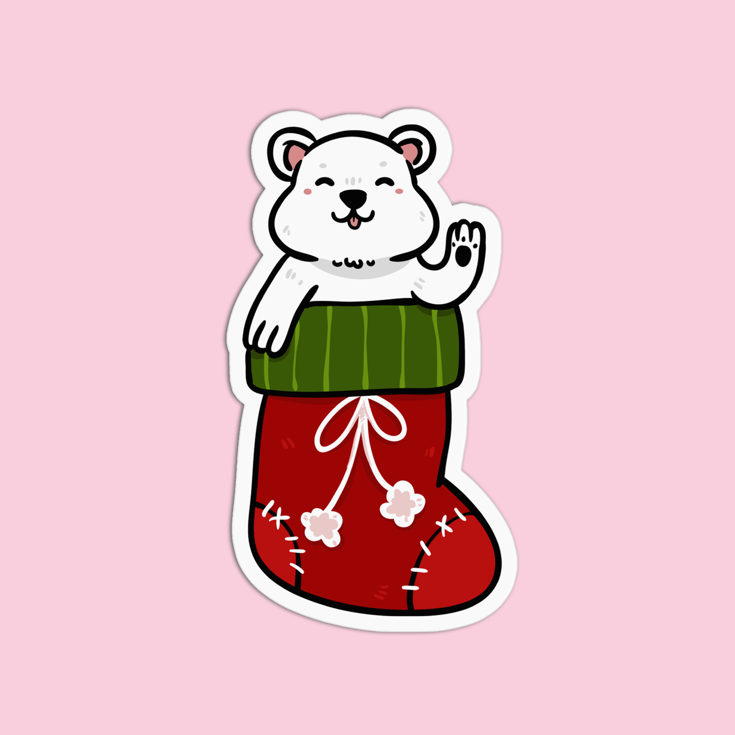 Christmas Stockings Christmas Sticker