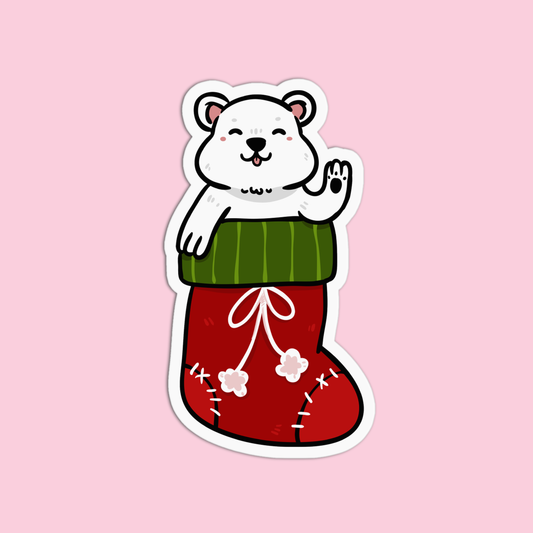 Christmas Stockings Christmas Sticker