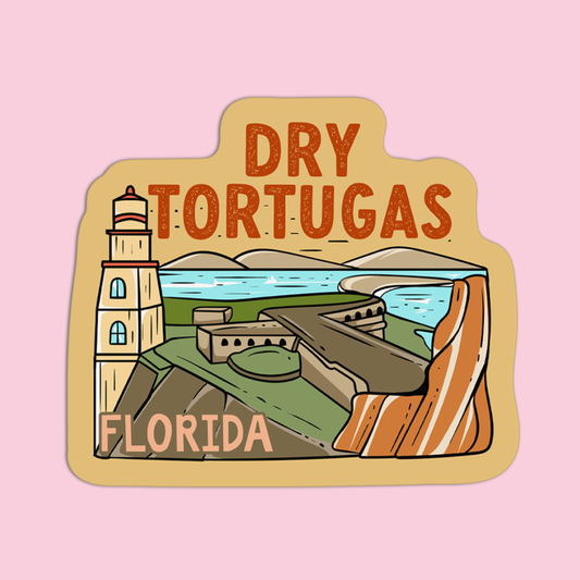 Florida Dry Tortugas Sticker