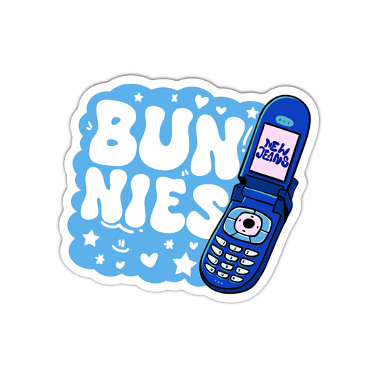 Bunnies New Jeans Kpop Sticker