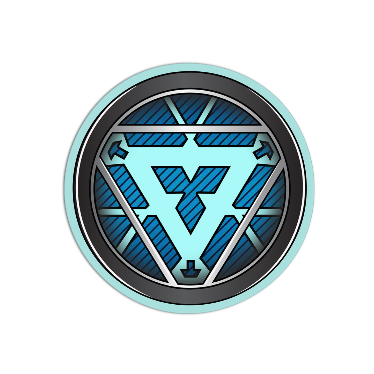 Ironman Hero's Emblem Sticker