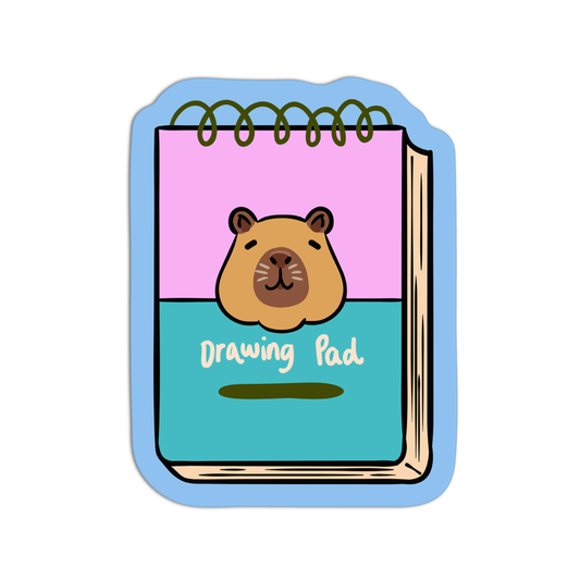Drawing Pad Arts & Crafts Sticker