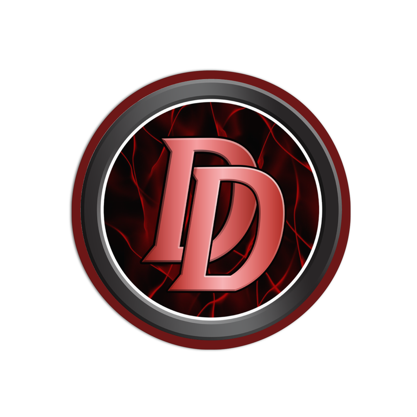 Dare Devil Hero's Emblem Sticker