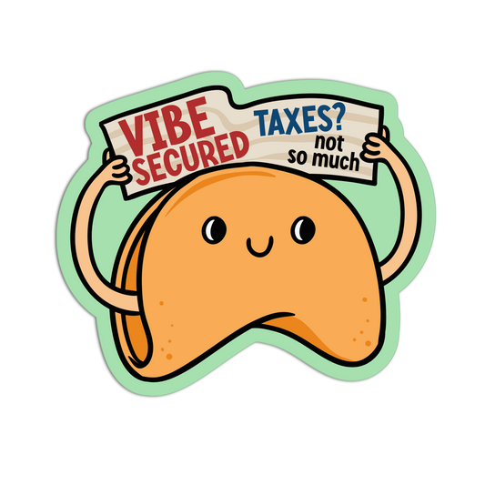 Vibe-Over-Value Fortune Cookie Stickers