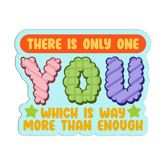 More Than Enough Disappointment Affirmation Stickers