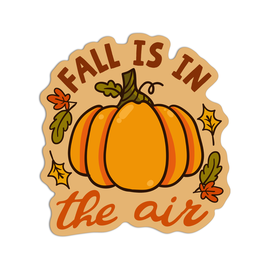 Fall is in the air Thanksgiving Sticker