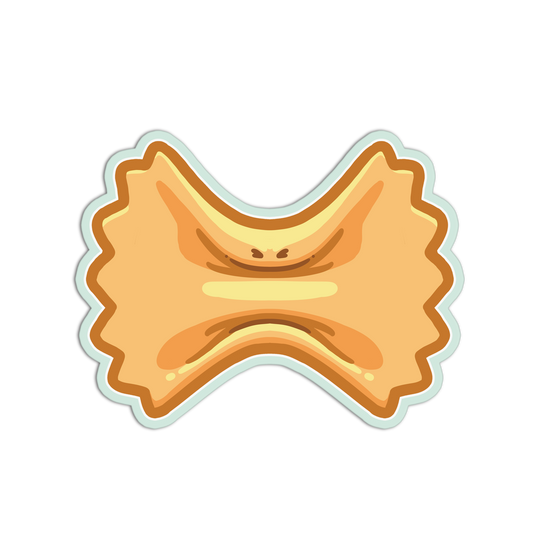 Bouncing Bowtie Pasta Stickers