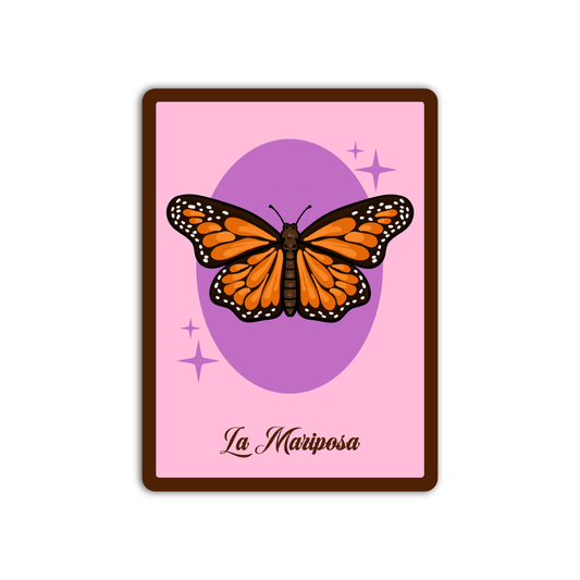 La Mariposa Mexican Sticker