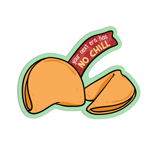 Chaos Forecast Fortune Cookie Stickers