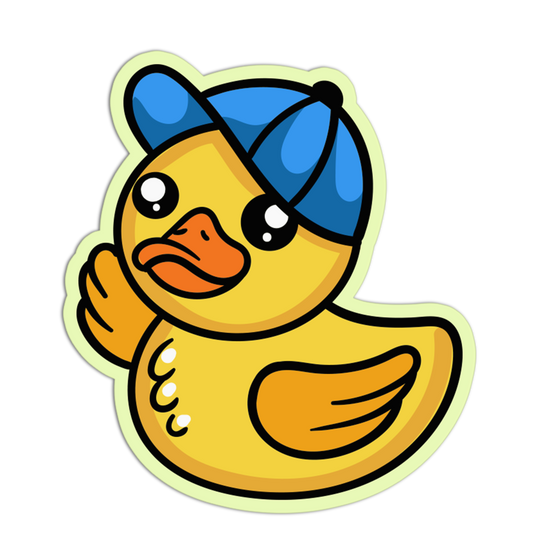 Slugger Rubber Duck Sticker