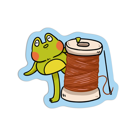 Frog & Thread Arts & Crafts Sticker