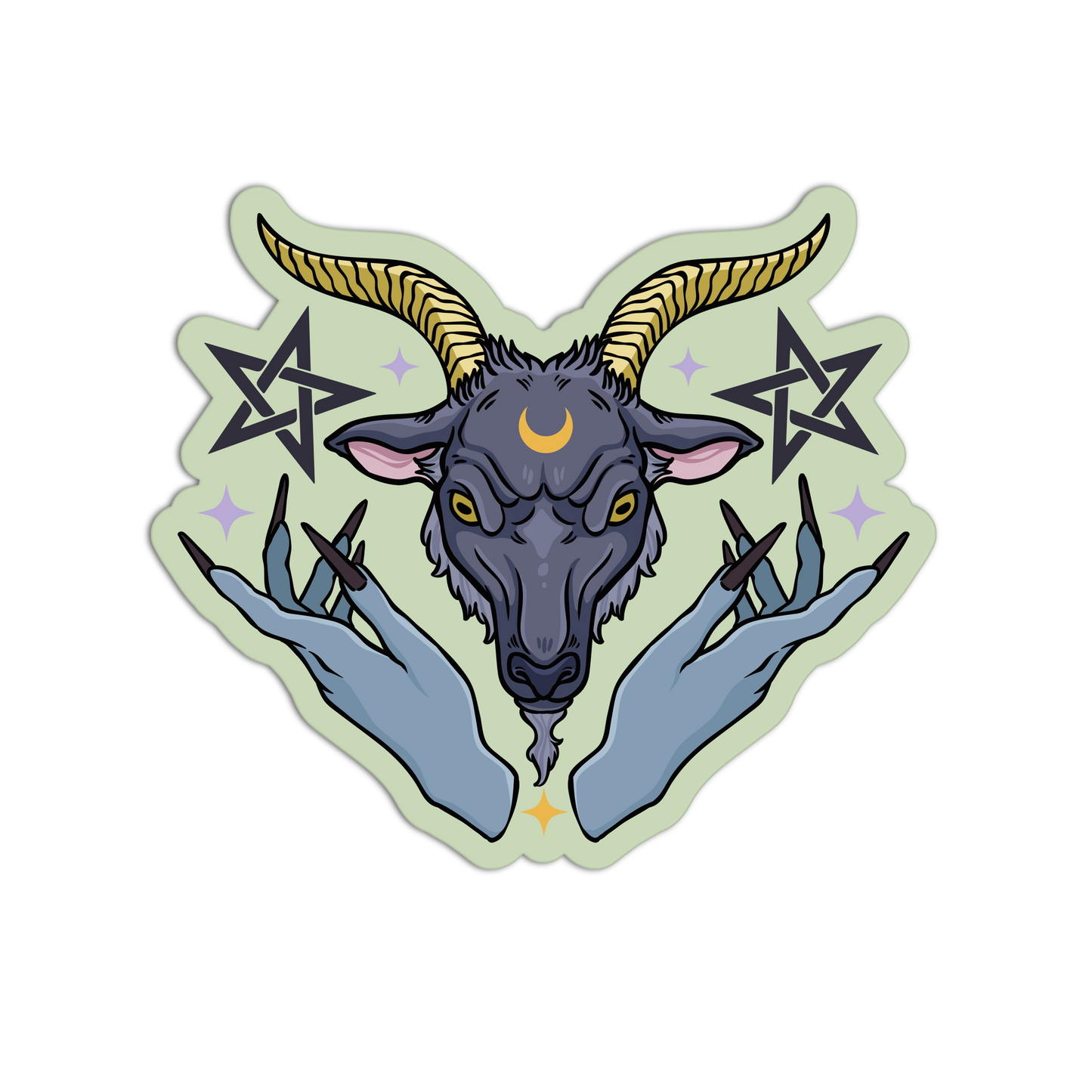 Mythological Roots Witch Craft Sticker