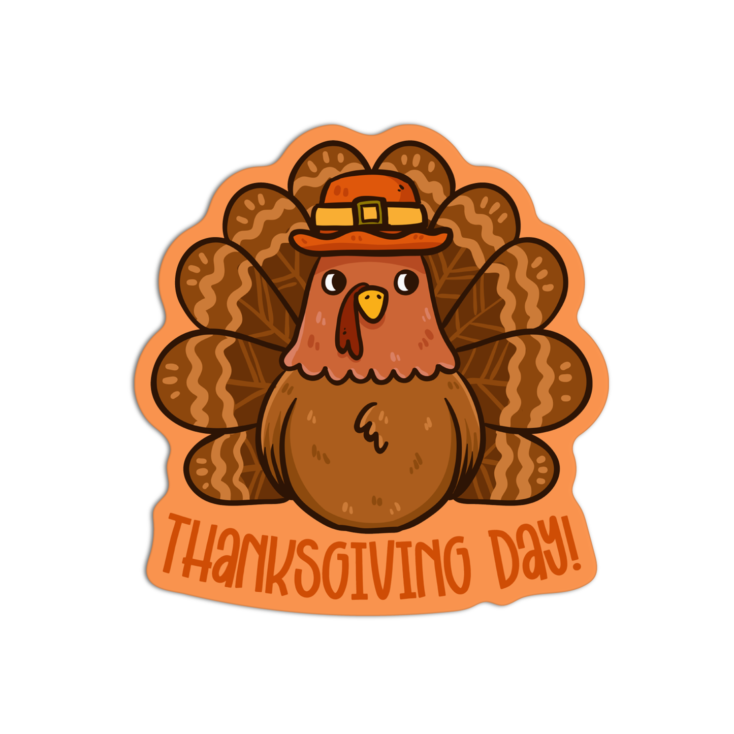 Thanksgiving Day! Thanksgiving Sticker