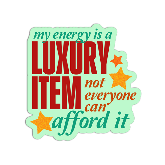 Luxury Item Showgirl Life Stickers