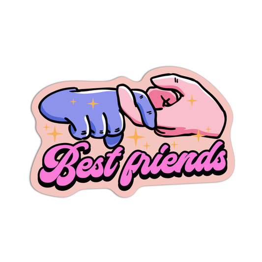 Best Friends ASL Sticker