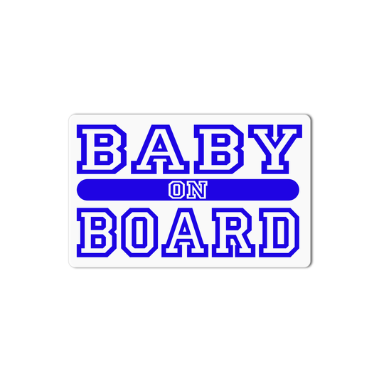 Baby On Board Sticker