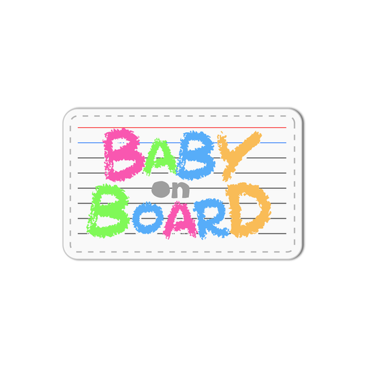 Baby On Board Sticker