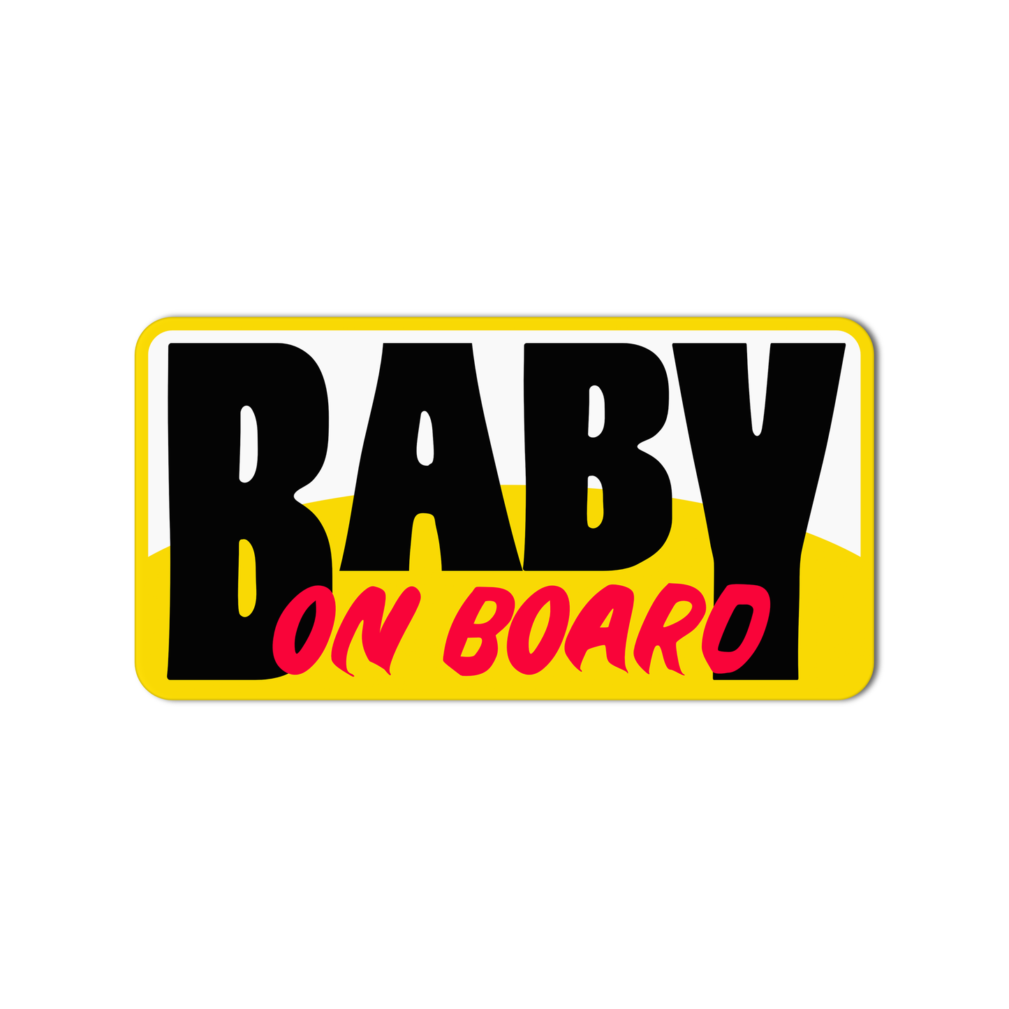 Baby On Board Sticker