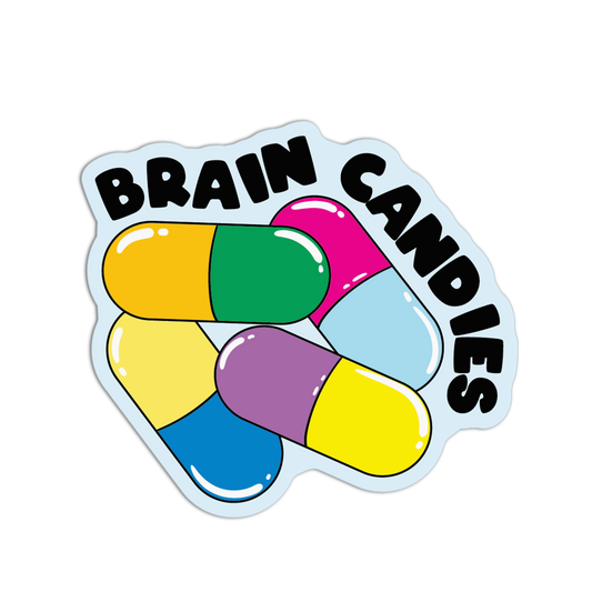 Brain Candies Medication Series Sticker