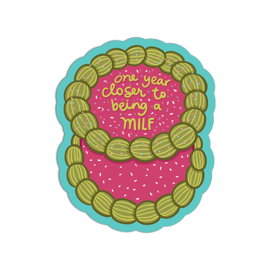 Cheeky Celebration Cake Stickers