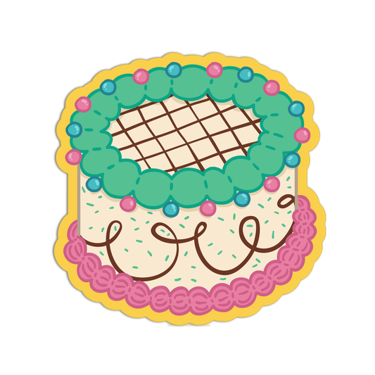 Enchanted Meadow Cake Stickers