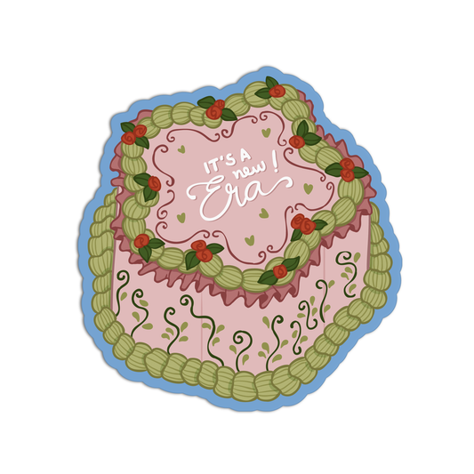 Garden Growth Cake Stickers