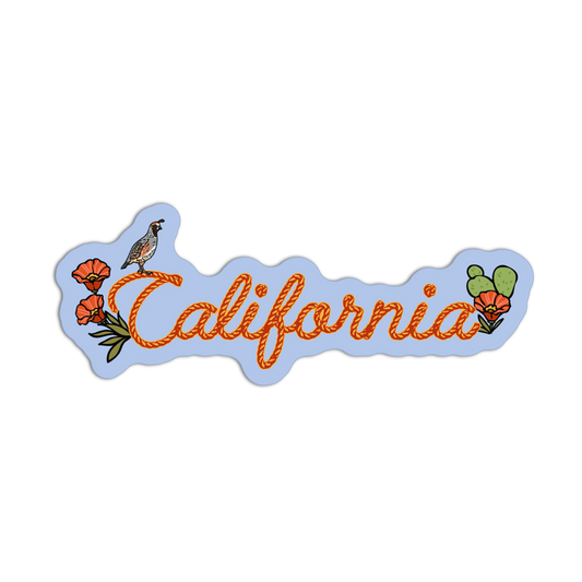 Rope Quail - California Cowboy Vibe Sticker