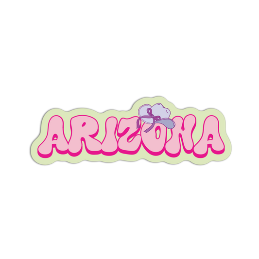 Lavender Cowgirl - Coquette Arizona Sticker