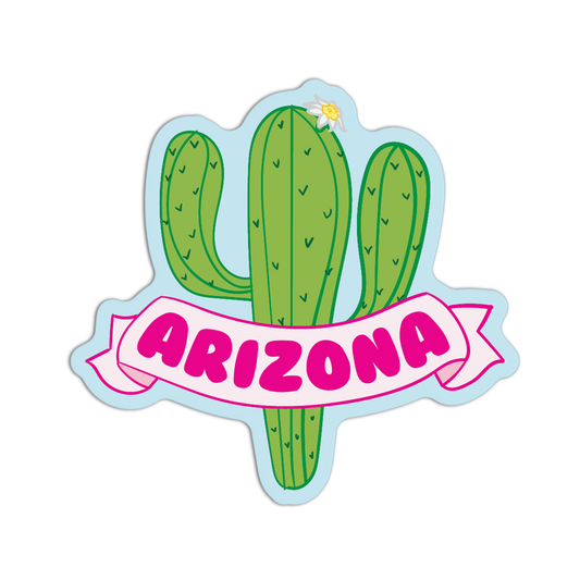 Banner Cactus - Coquette Arizona Sticker