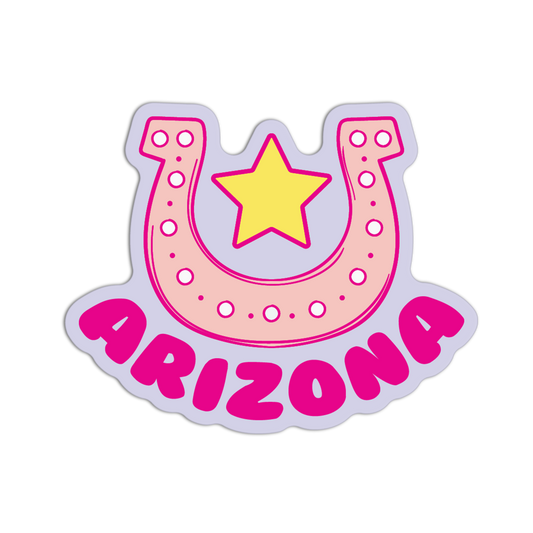 Lucky Horseshoe - Coquette Arizona Sticker