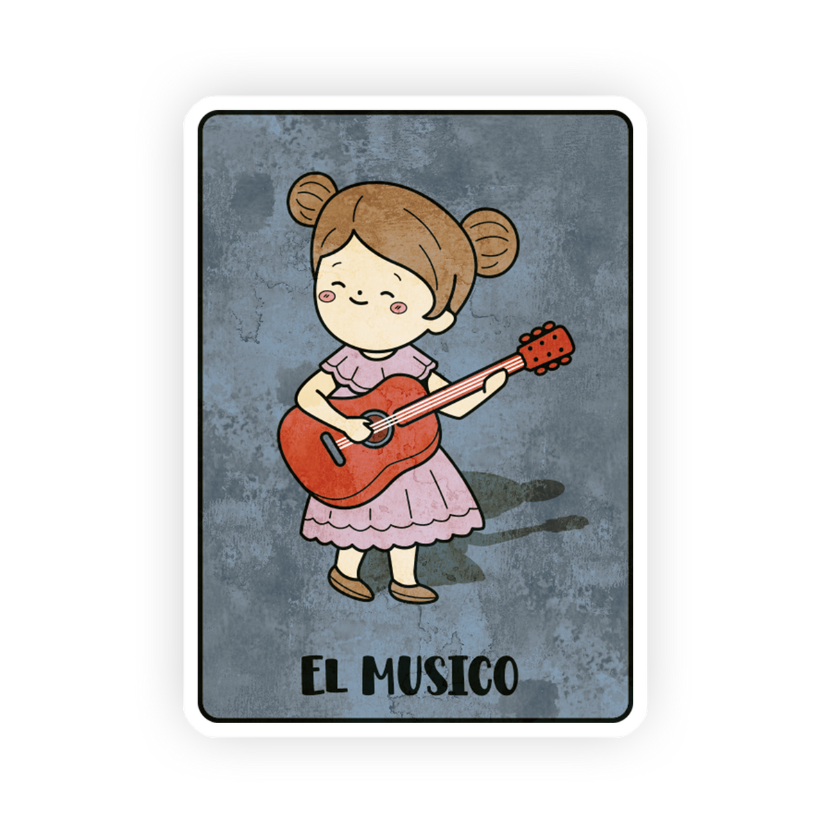 El Musico - La Loteria Sticker