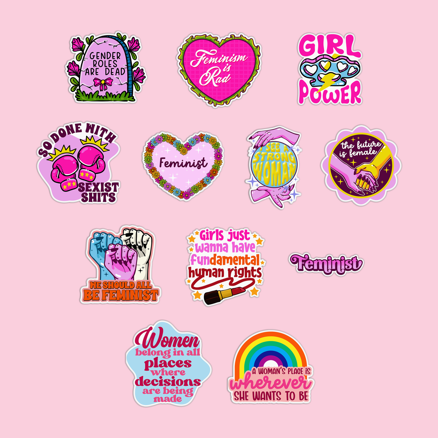 Feminism Sticker Pack