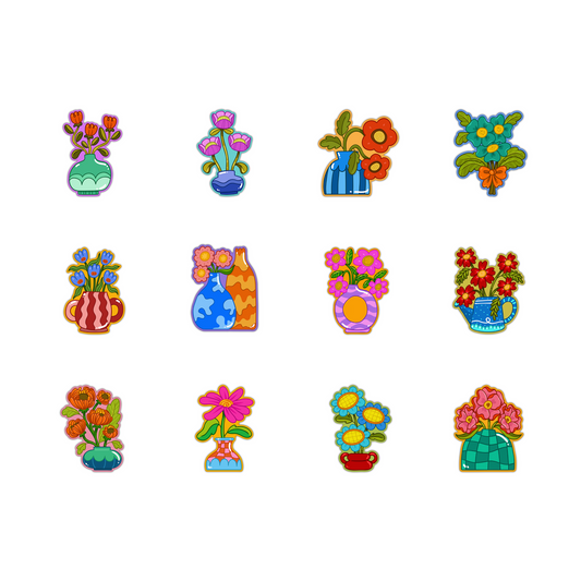 Flowers  Sticker Sheet