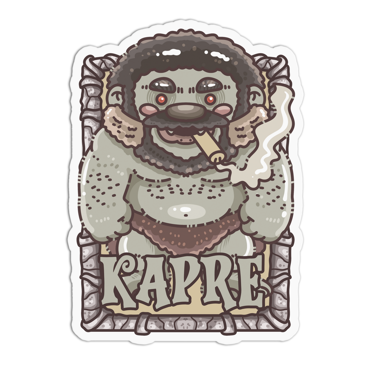 Giant Kapre - Filipino Creatures Sticker