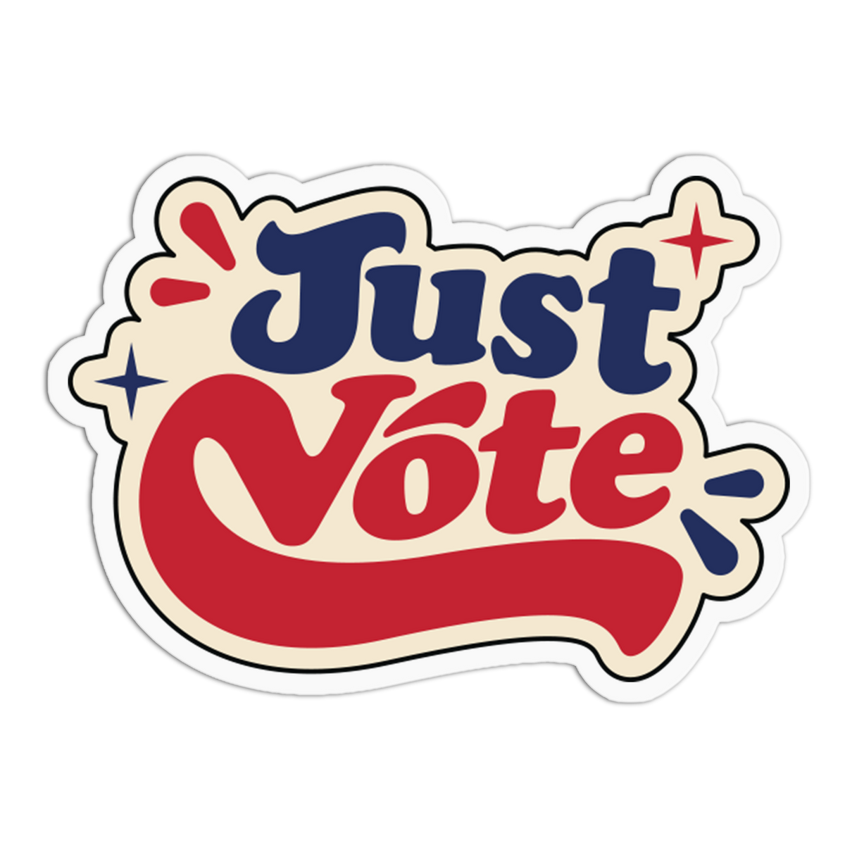 Just Vote - iVoted Sticker