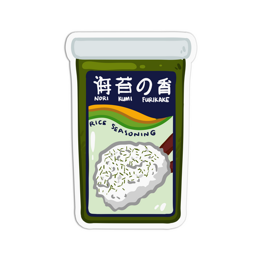 Furikake Asian Food Sticker