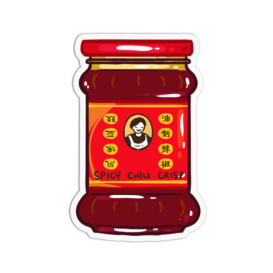 Spicy Chili Crisp Asian Food Sticker