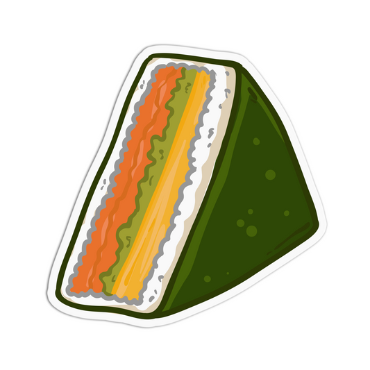 Gimbap Asian Food Sticker