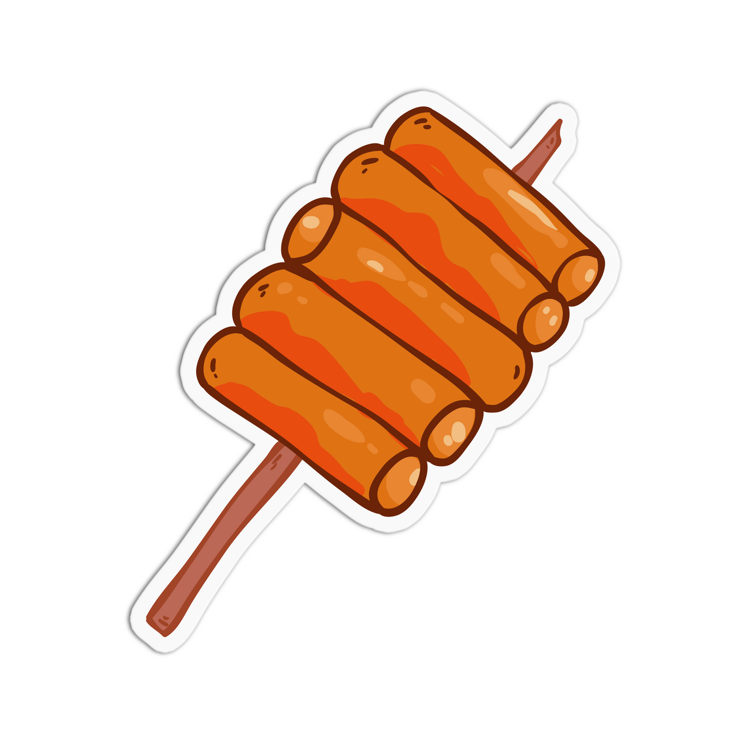Tteokbokki Asian Food Sticker