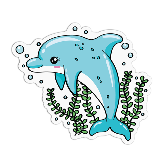 Dolphin Sea Creature Sticker