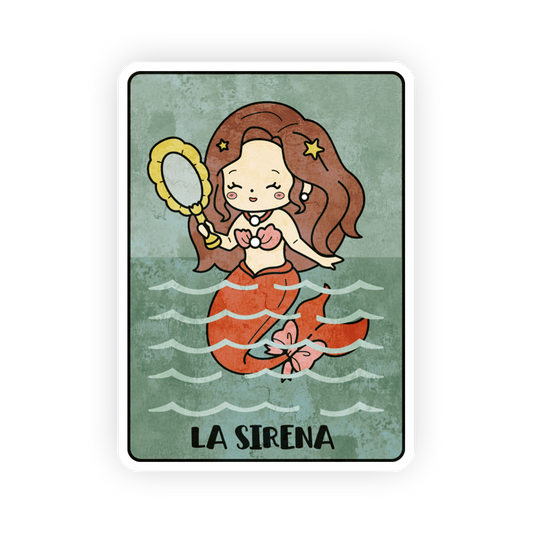 La Sirena - La Loteria Sticker